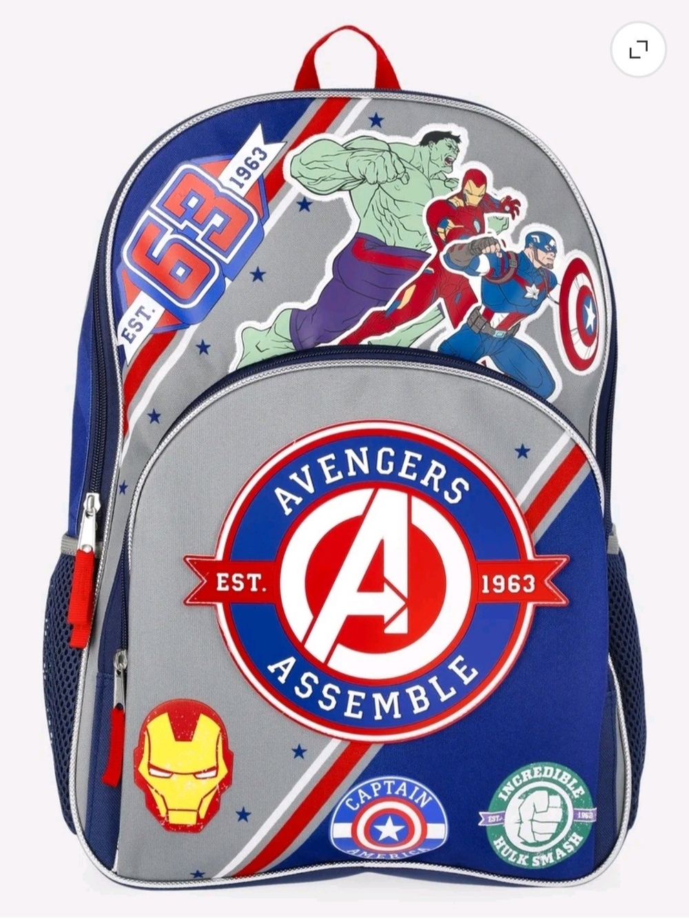Marvel Avengers Super Heroes Backpack
